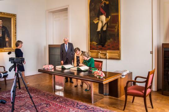 Inhuldiging Beschermend Erelid H.M. Koningin Mathilde