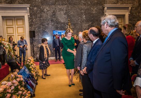 Inhuldiging Beschermend Erelid H.M. Koningin Mathilde